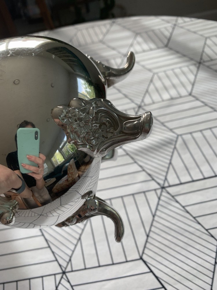 Bristol Silverplate Pitcher w/ Ice Guard