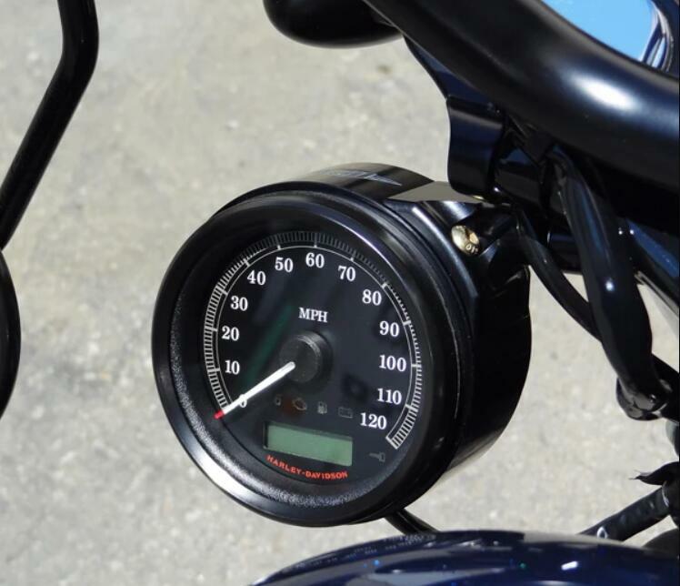 Indicator Clamp Side Speedometer Bracket Relocation For Harley XL Sportster 883