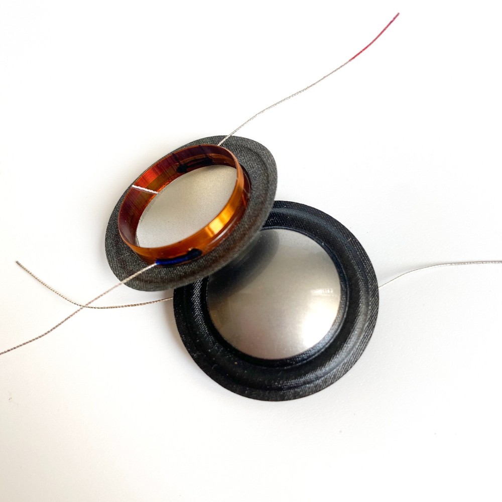 2 Replacement 0.75" Titanium Dome Diaphragms For Infinity Primus P363 Tweeter 8Ω