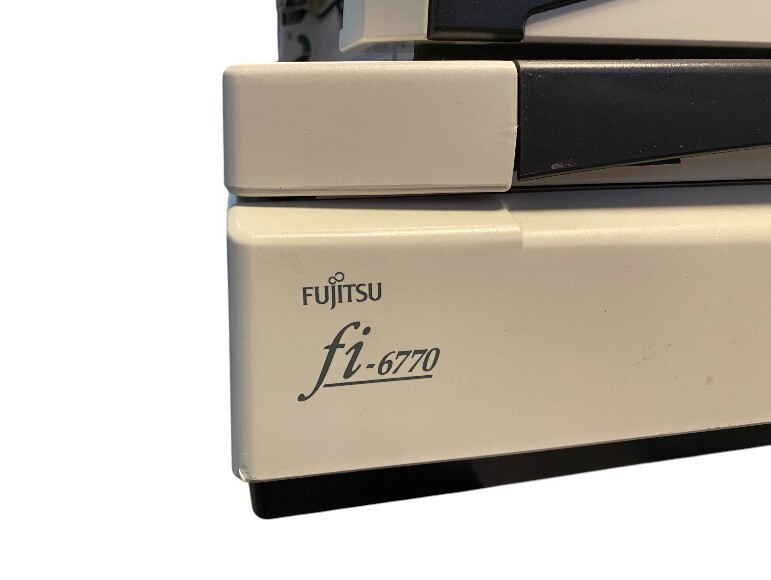 Fujitsu fi-6770 Flatbed Color Duplex Pass Through Document Scanner