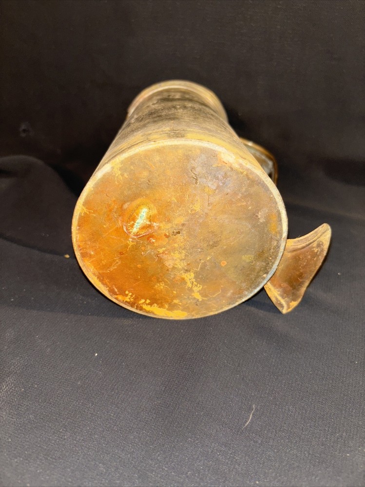 Vintage/Antique Cape Cod Brass Fire Starter Can 6.5”
