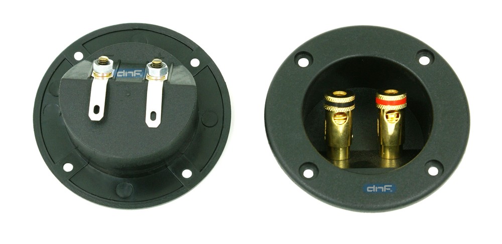 (250 PACK) SPEAKER BOX TERMINAL ROUND SPRING CUP CONNECTOR SUBWOOFER