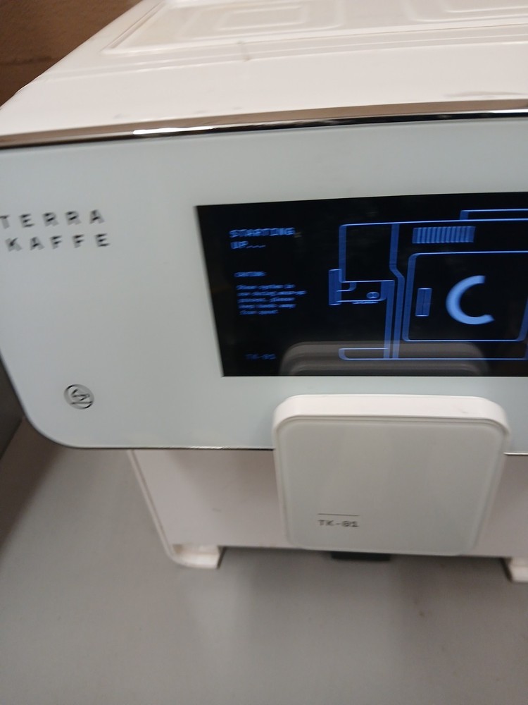 Terra Kaffe TK-01 Super Automatic Espresso Machine RM-A10 White Read!!!