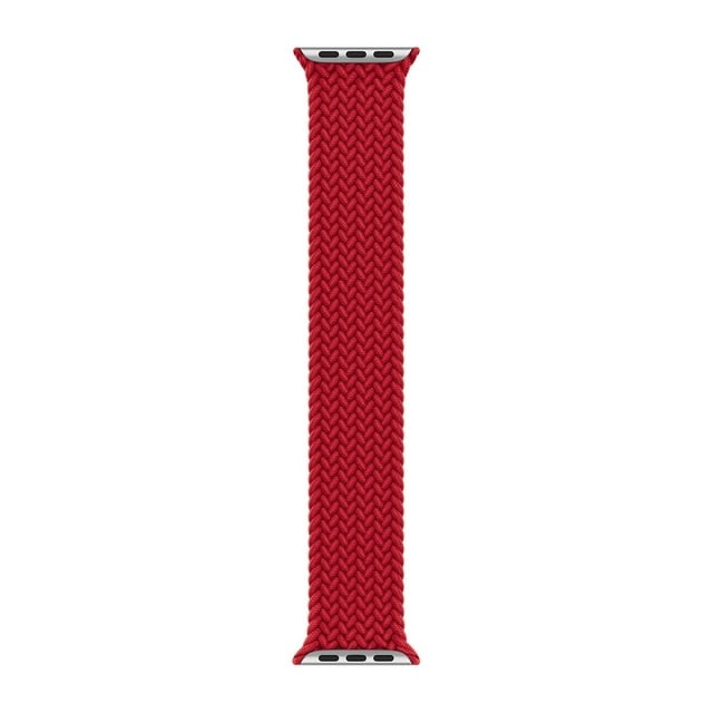 APPLE WATCH BRAIDED SOLO LOOP BAND 40MM, SIZE 1 - RED