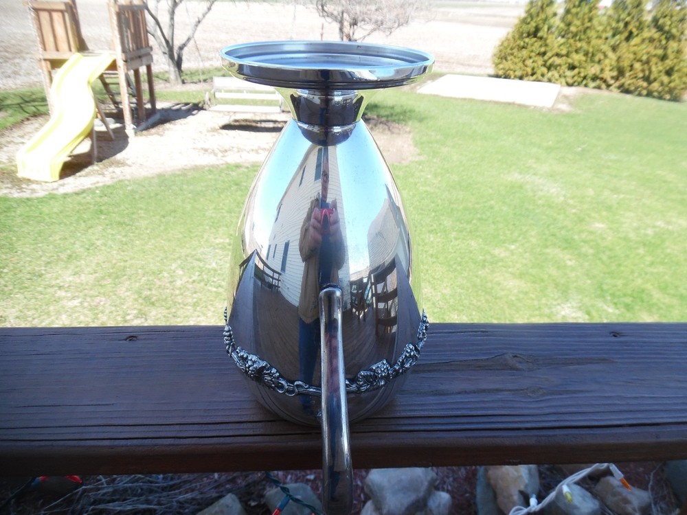 Vintage 10" Gotham 605 Silver plate Water Pitcher
