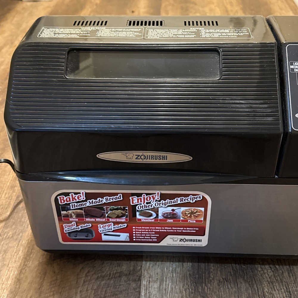 Zojirushi Bread Machine BB-CEC20 Home Bakery Supreme Breadmaker Black