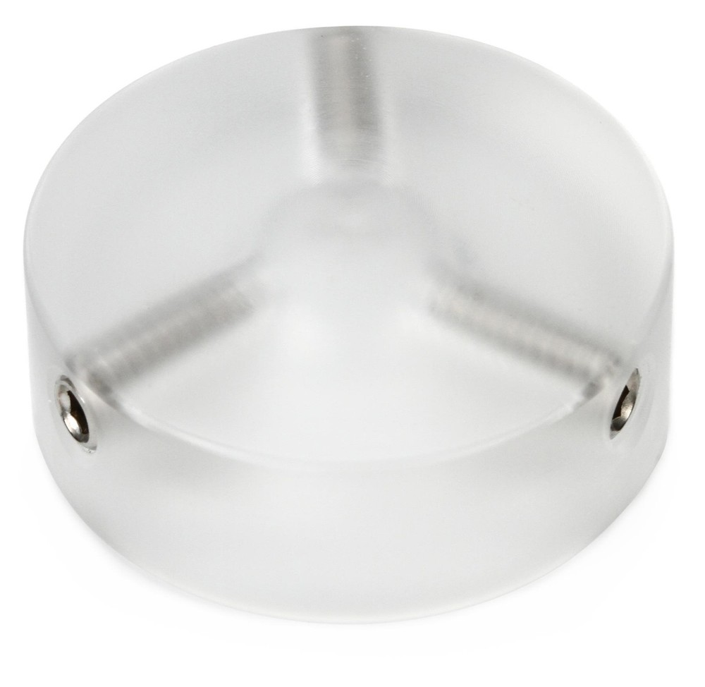 Barefoot Buttons V2 Standard Footswitch Cap - Clear (3-pack) Bundle