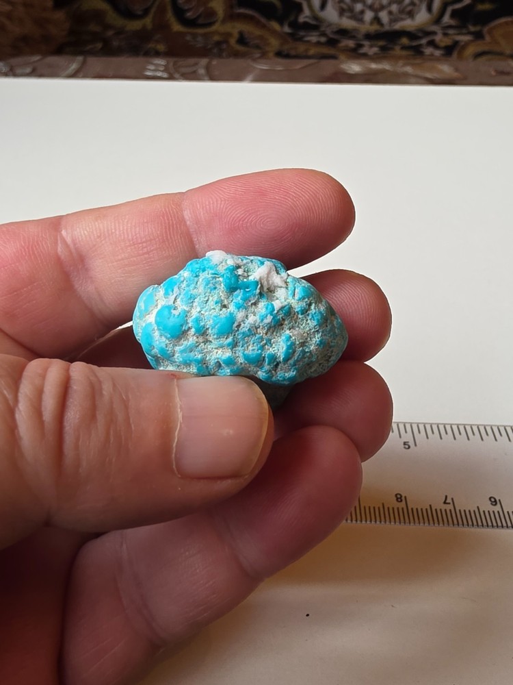 Natural Botryoidal Turquoise Nugget 21 gr AAA