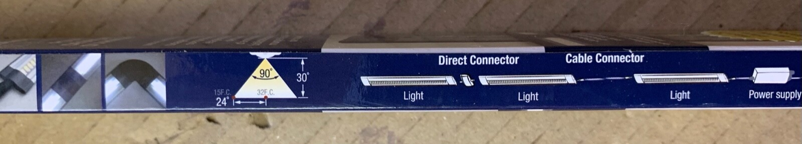 Rab UC-LED500-WW Under Cabinet Fixture 5W 500 Lumens A (120V) Warm White 088876