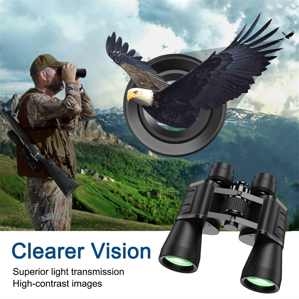 Military Zoom 180x100 Powerful Binoculars Day/Low Night Camping Hunting Outdoor