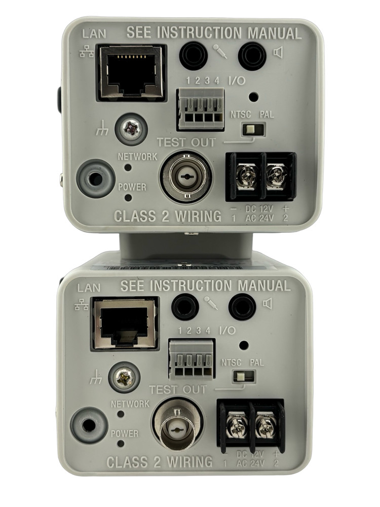 2 Pack Sony Ipela Security Network Camera Model SNC-CS11 w/ Manuals Instructions