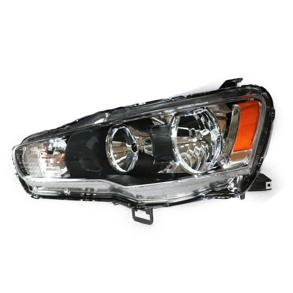 Headlights Halogen Replacement Fits 2008-2017 Lancer EVO Left Side