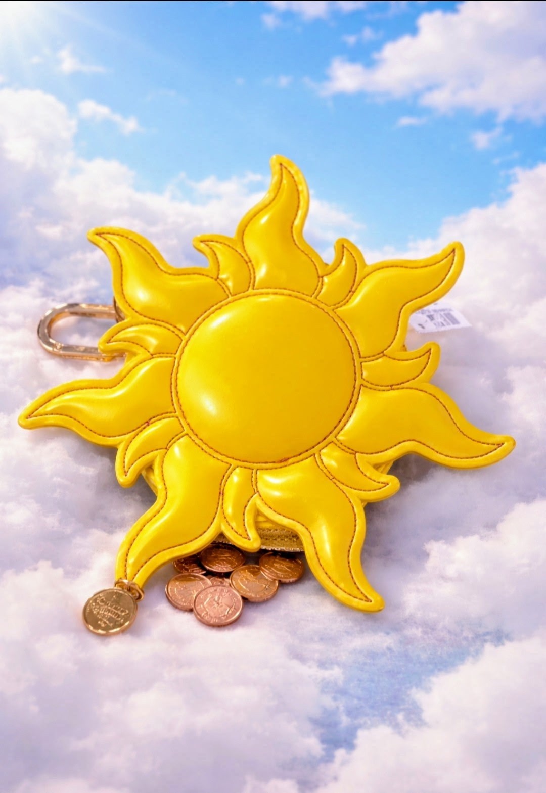 2026 DISNEY PRINCESS Rapunzel Sun Coin Purse Bath & Body Works NEW