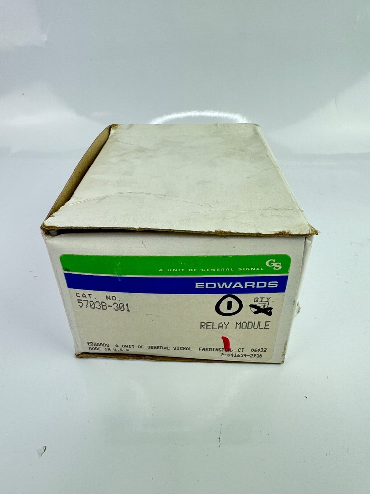 Edwards 5703B-301 Auxillary Relay Module