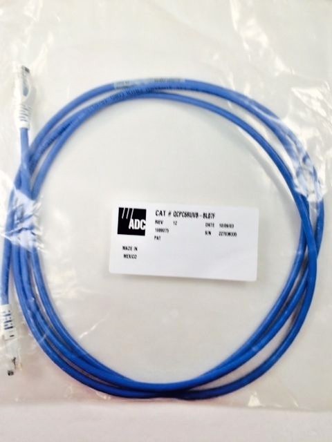 ADC QCPC6RUVB-BL07F Patch Cord - Blue