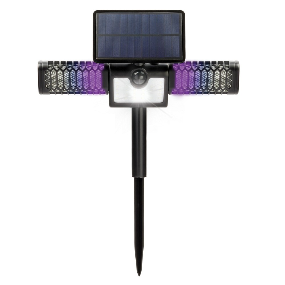 Bell + Howell Monster Solar Floodlight Zapper 2-in-1 Floodlight and Bug Zapper