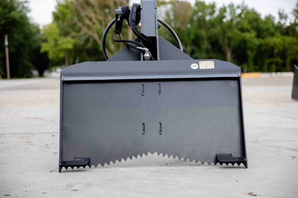Mini Bobcat Log Grapple - Manual Rotation