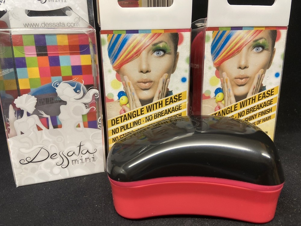 4 dessata mini detangling brush