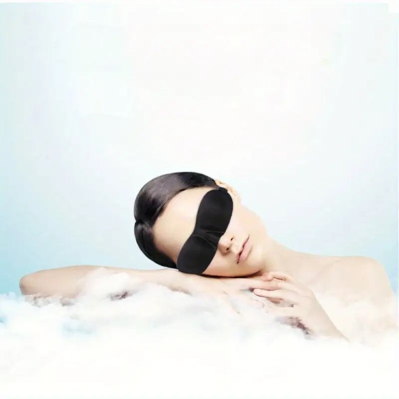 10pcs Travel 3D Eye Mask Sleep Soft Padded Shade Cover Rest Relax Blindfold