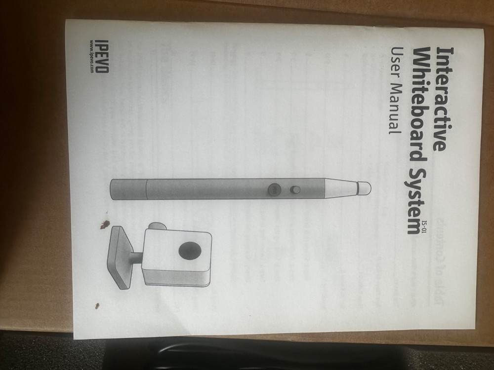 IPEVO IW2 Wireless Interactive Whiteboard System Pen & Accessories
