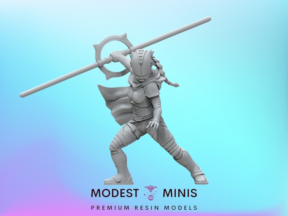 Sister Executioner - 28mm - 40mm Scale | D&D | Star Wars Mini