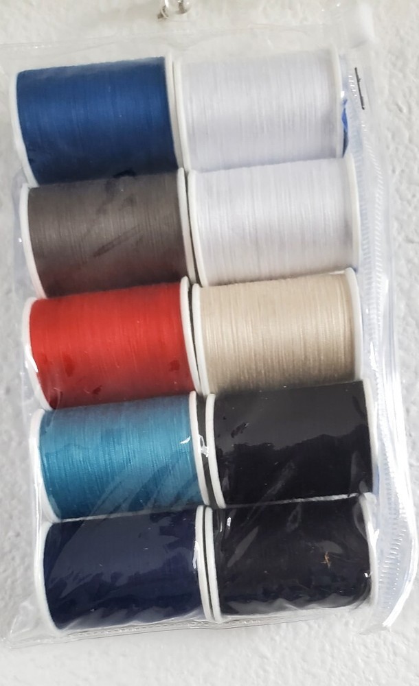 All-Purpose Thread Multicolor 10 Spools 150 Yards Per Spool Polyester Craft New
