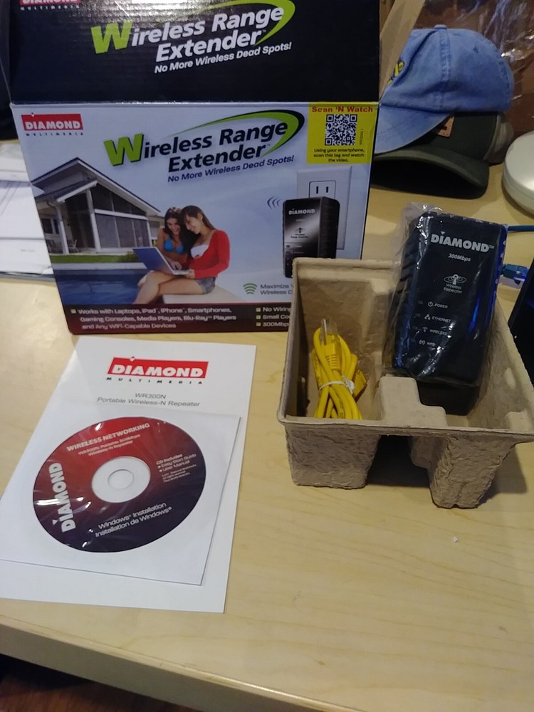 DIAMOND - WIRELESS RANGE EXTENDER - WR300N