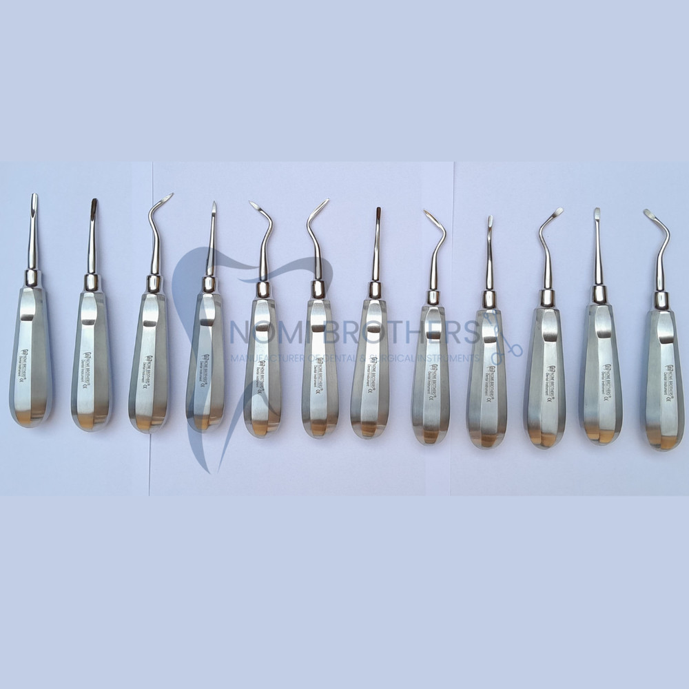 Complete 74-Piece Dental Extraction Forceps & Elevators Kit
