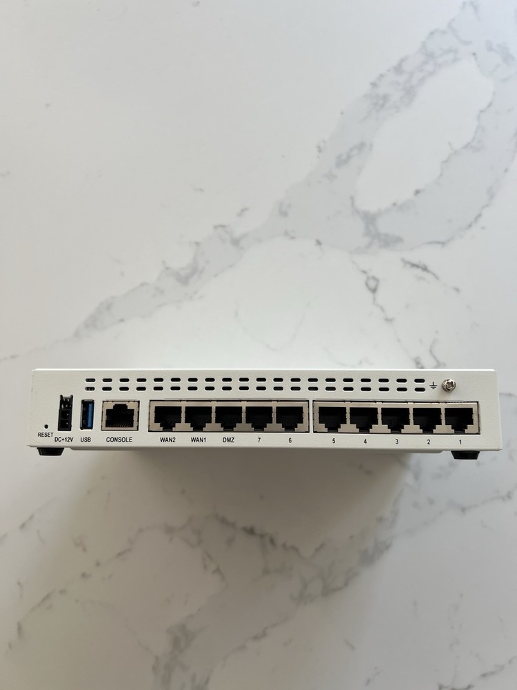 Fortinet Fortigate-60E FG-60E Network Security Firewall With AC Cable Tested