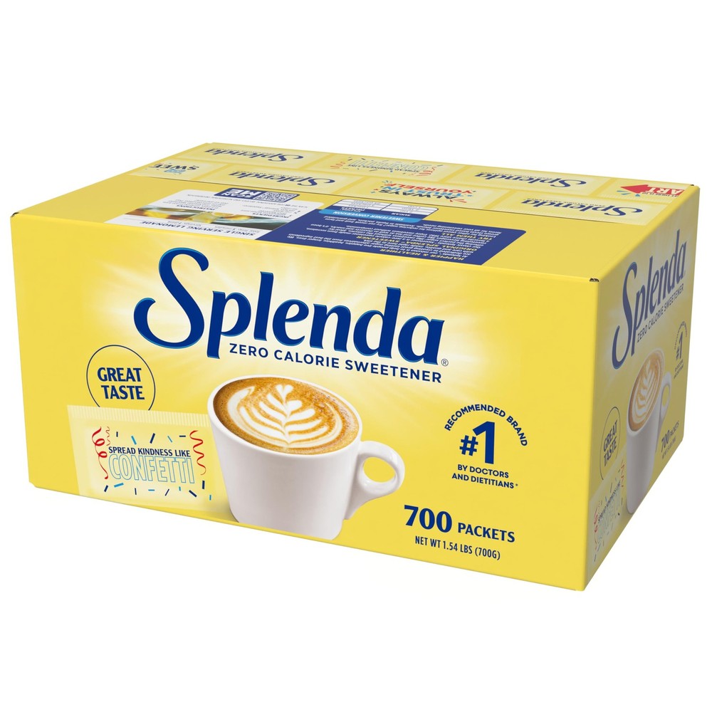 SPLENDA Zero Calorie Sweetener Value Pack, 800 Count Packets