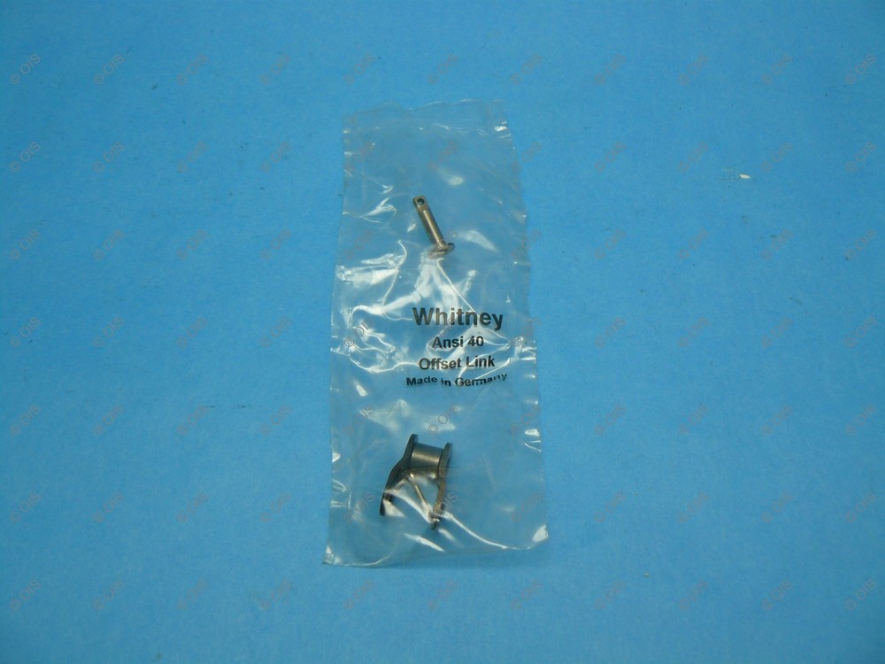 Whitney ANSI 40 O/L Master Offset Link Chain Cottered New