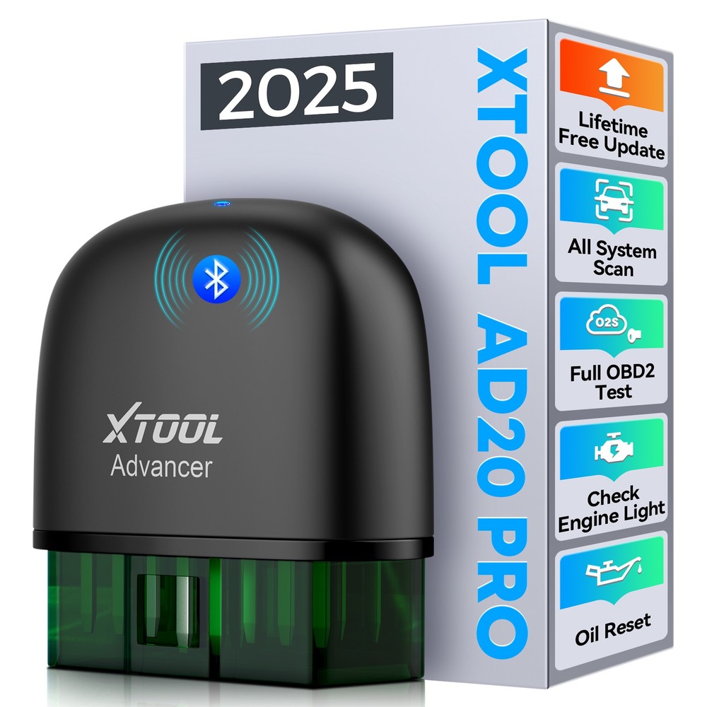 XTOOL AD20 PRO Wireless OBD2 Scanner Code Reader All System Car Diagnostic Tool