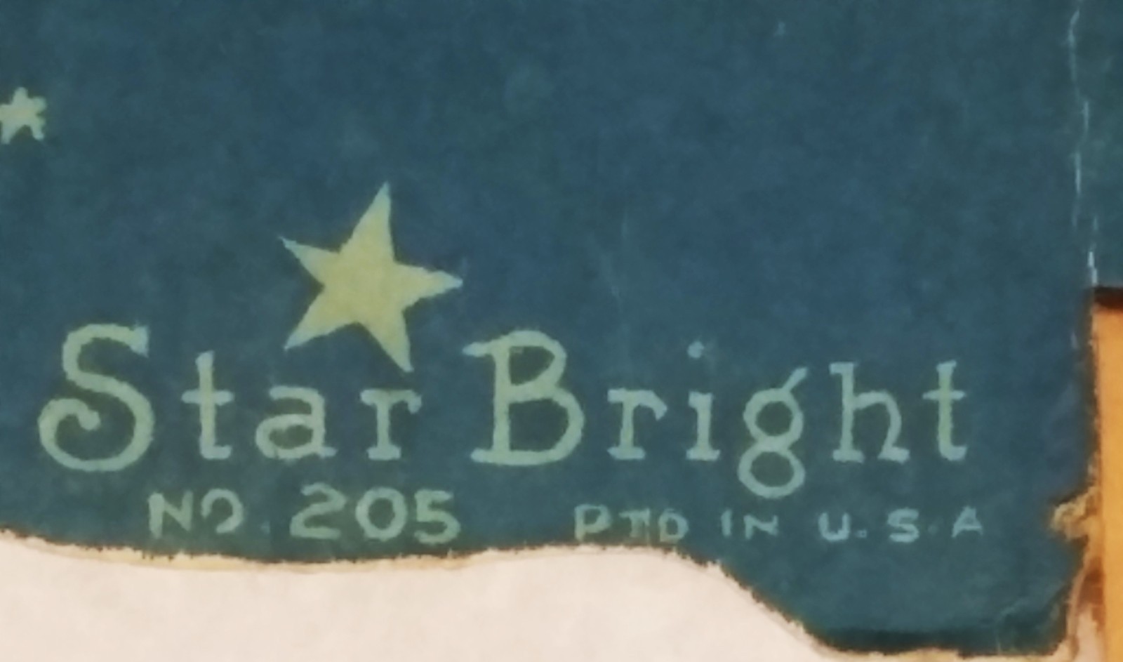 c1930 Haines the Shoe Wizard advertising fan, Star Bright