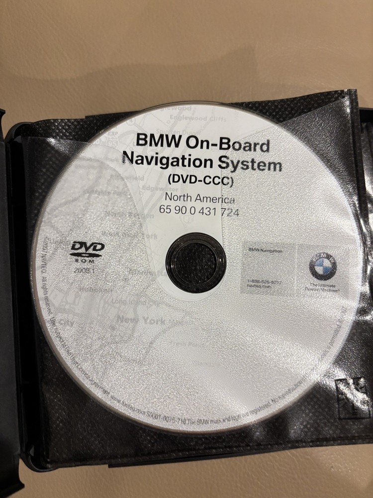 8 Disc BMW On-Board Navigation System CD DVD ROM Collection