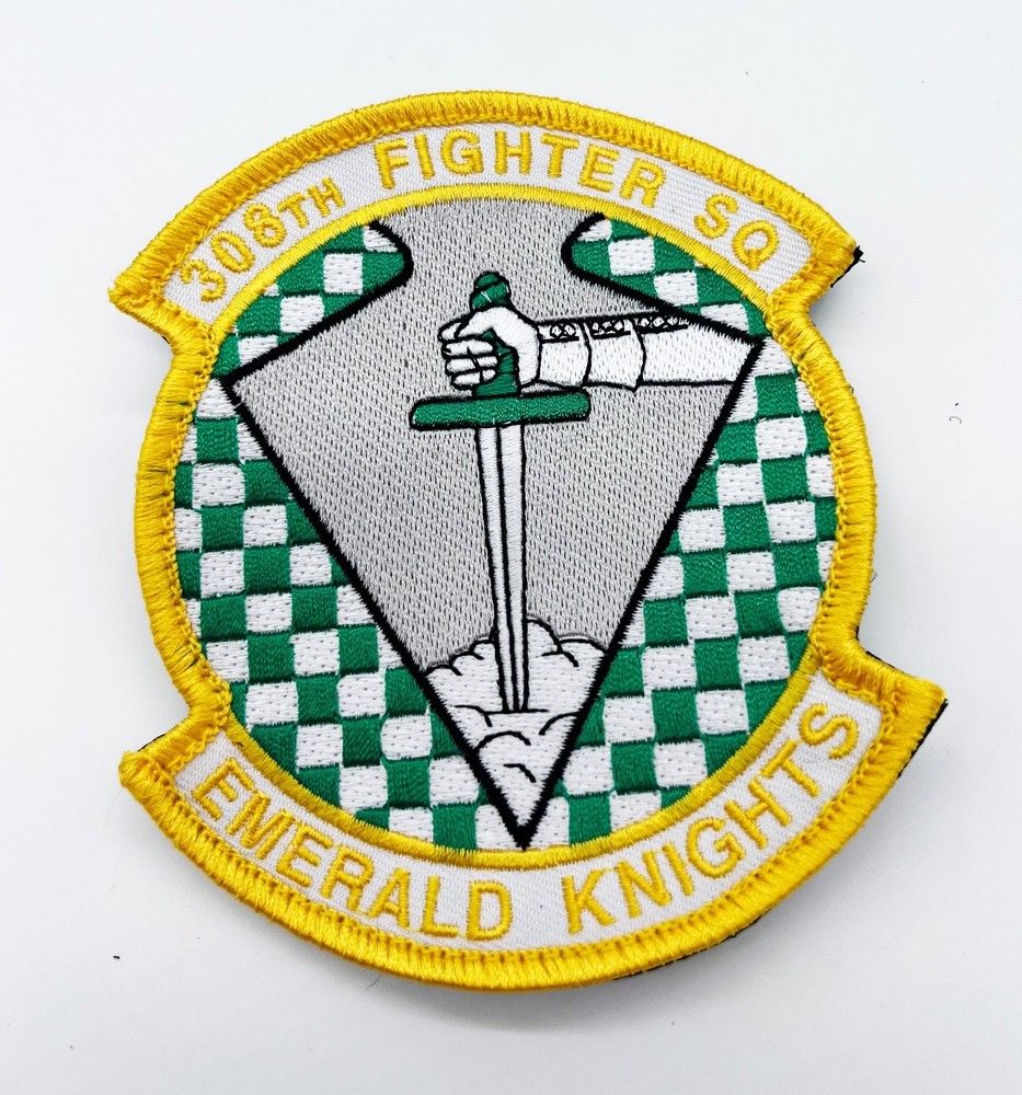 308th Fighter Squadron Patch – With Hook and Loop