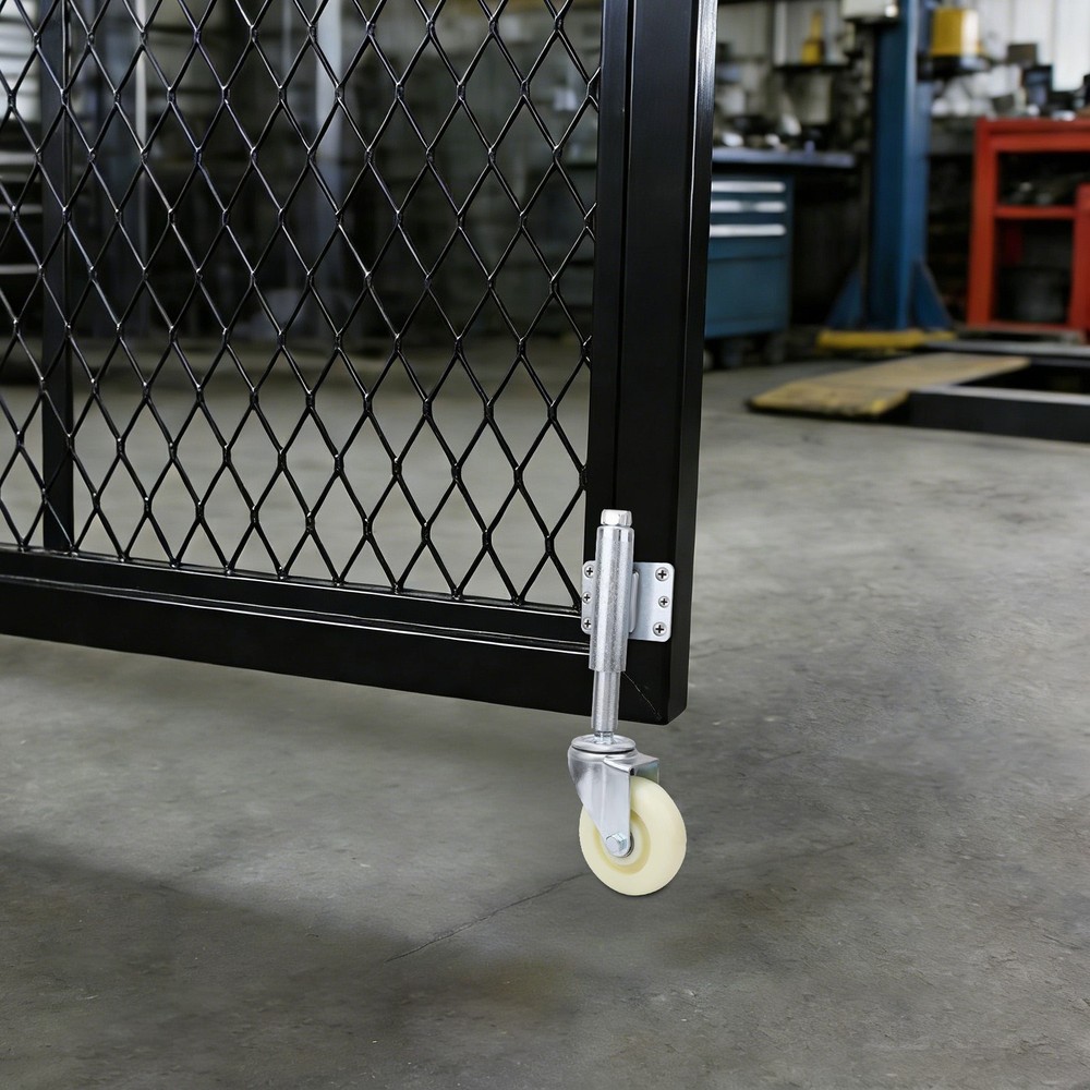 4-inch Gate Caster, Nylon Metal Gate Caster, Spring Loaded Gate Caster