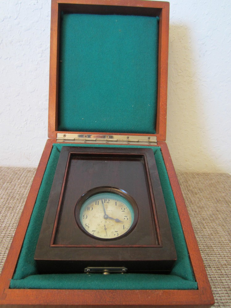 MARITIME, NAVIGATIONAL,"WALTHAM", CHRONOMETER