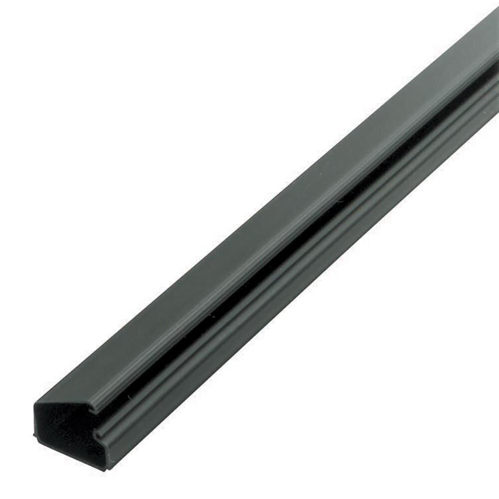 Channel, Locking-Latch, 3/4", Self-adhesive, Black