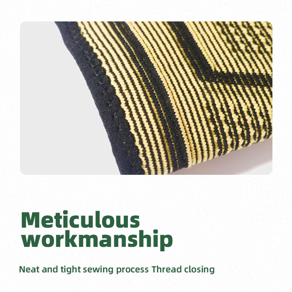 Copper Elbow Brace Compression Support Sleeve Arthritis Tendonitis Joint Pain US