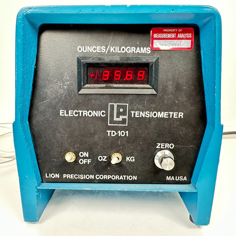 Lion Precision TD-101 Electronic Tensiometer