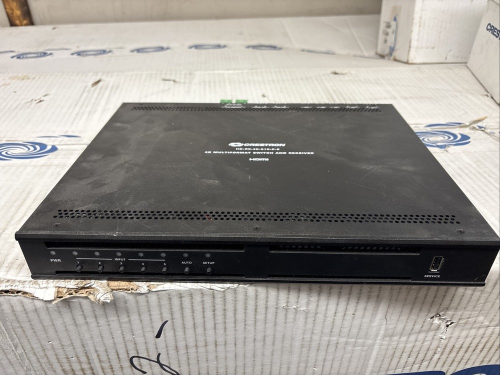 Crestron HD-RX-4K-510-C-E  4K Multiformat AV Switch & Receiver