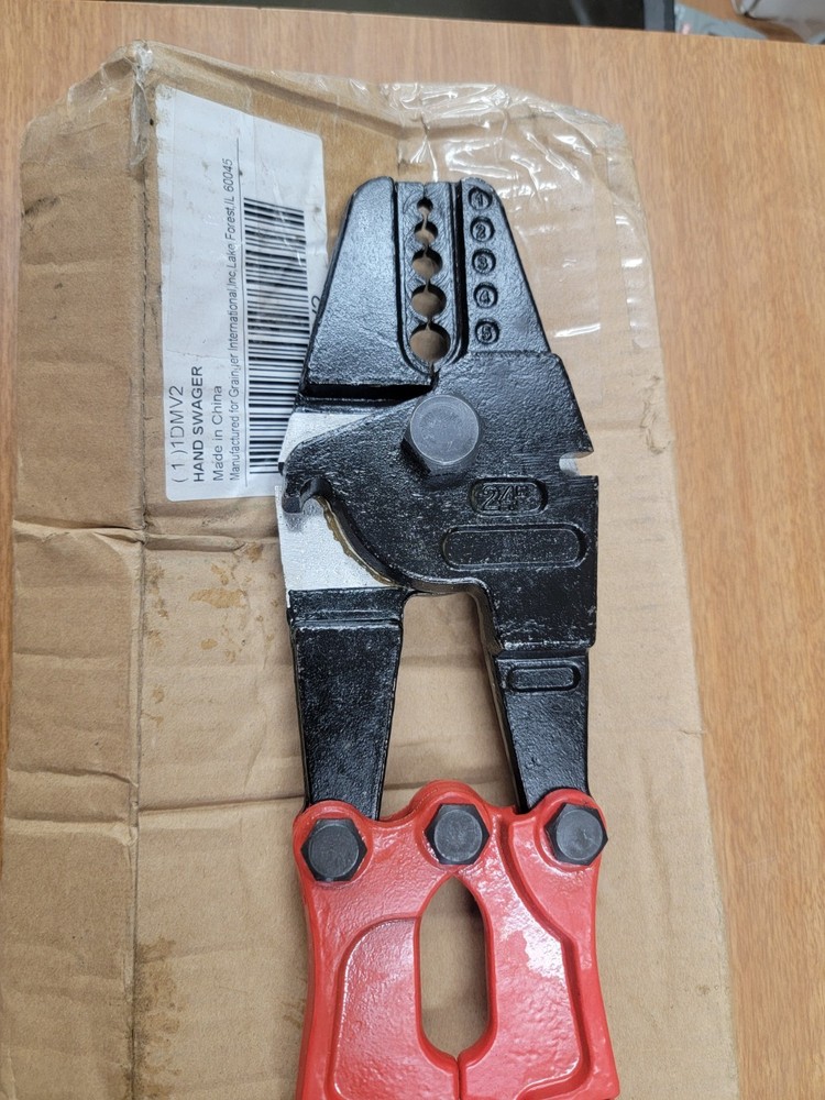 GRAINGER APPROVED 1DMV2 Swaging Tool,Multi Size Capable 1DMV2