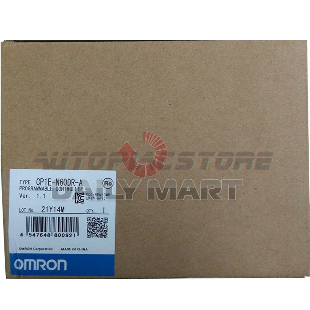Omron Automation and Safety CP1E-N60DR-A CP1EN60DRA Programmable Controller PLC