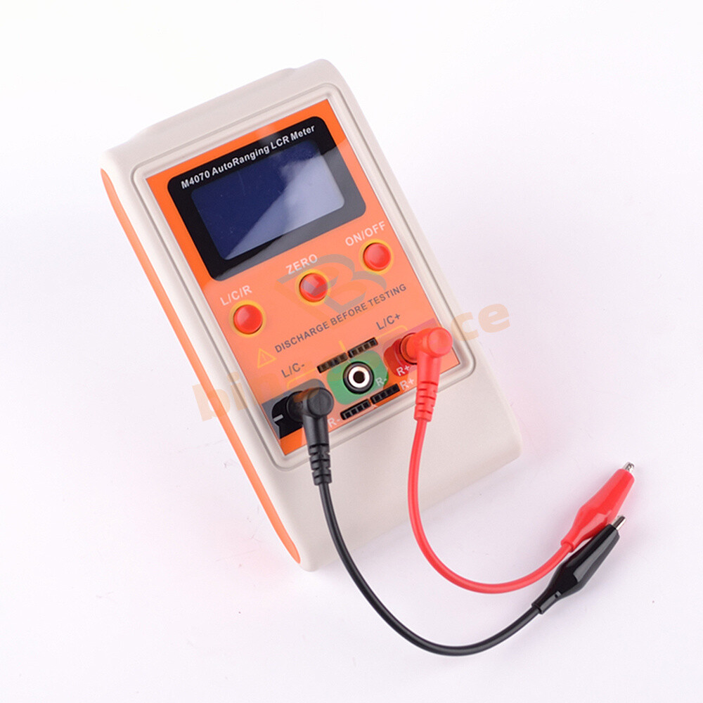 M4070 Handheld LCR Meter Auto Ranging Capacitance Inductance Resistance Tester.