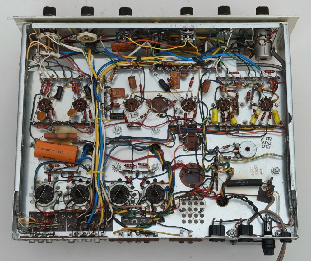 Fisher X-100-B Stereo Master Control Amplifier : Good Working Condition!!!