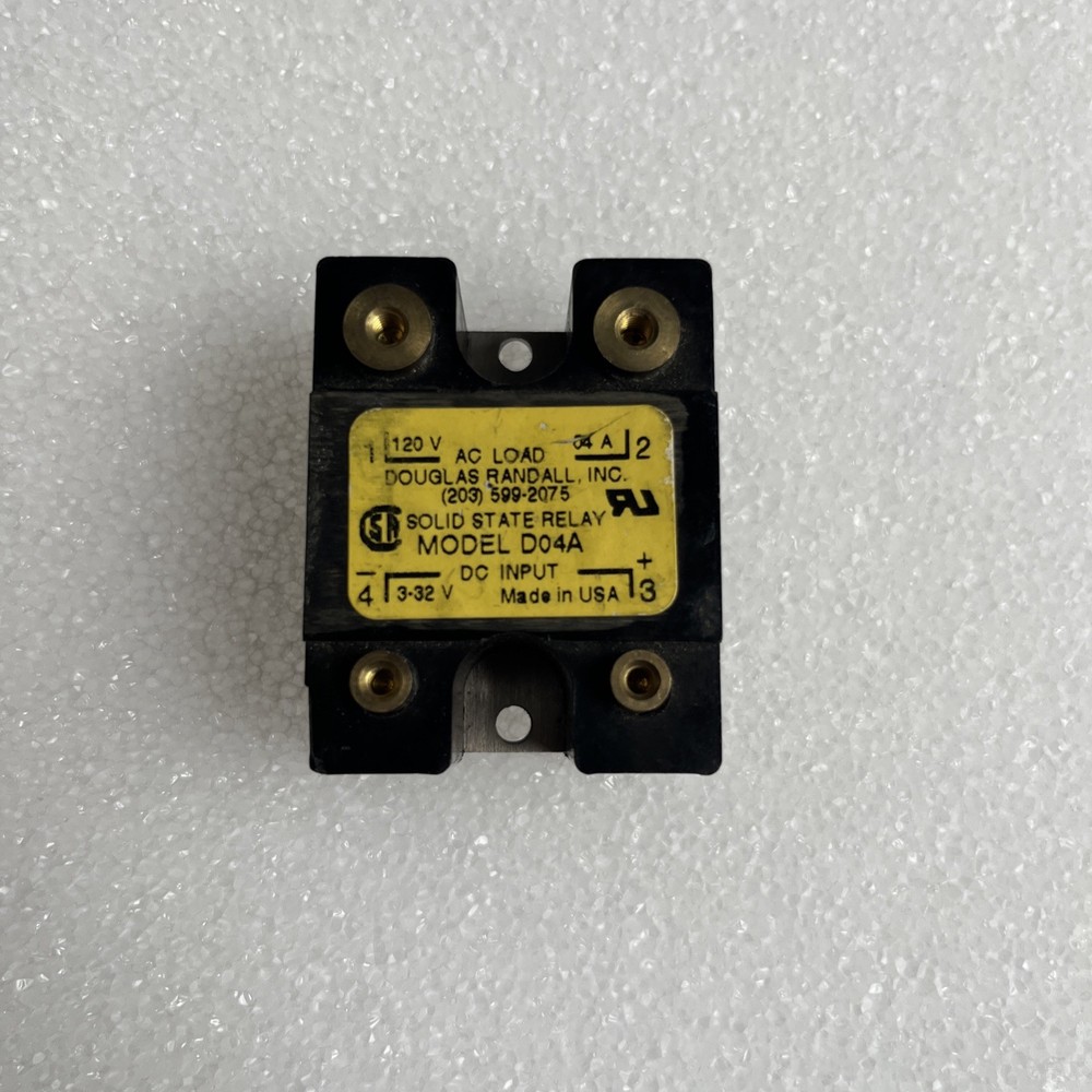 Douglas Randall Solid State Relay Model D04A