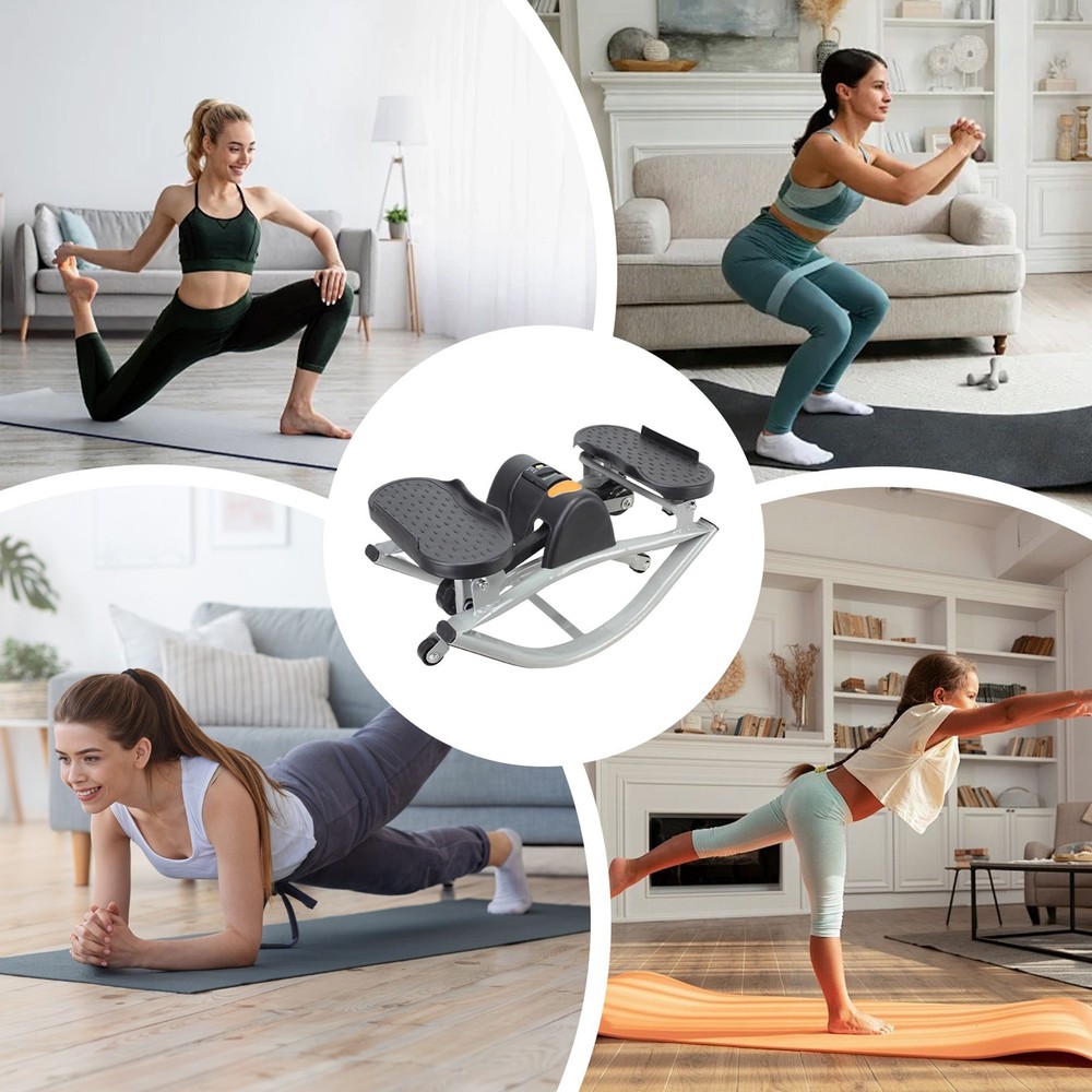 Stepper Workout Exercise Equipment for Legs Glutes Low-Shock