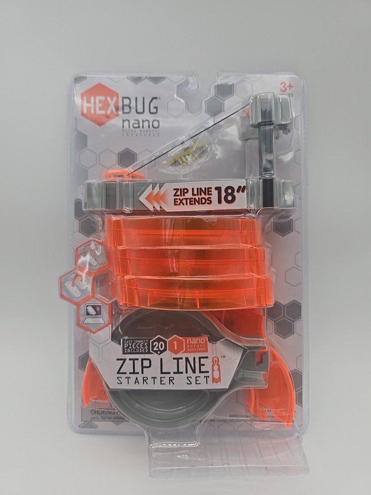 HexBug Nano Robot Toy Zip Line Starter Set Missing Hex Bug