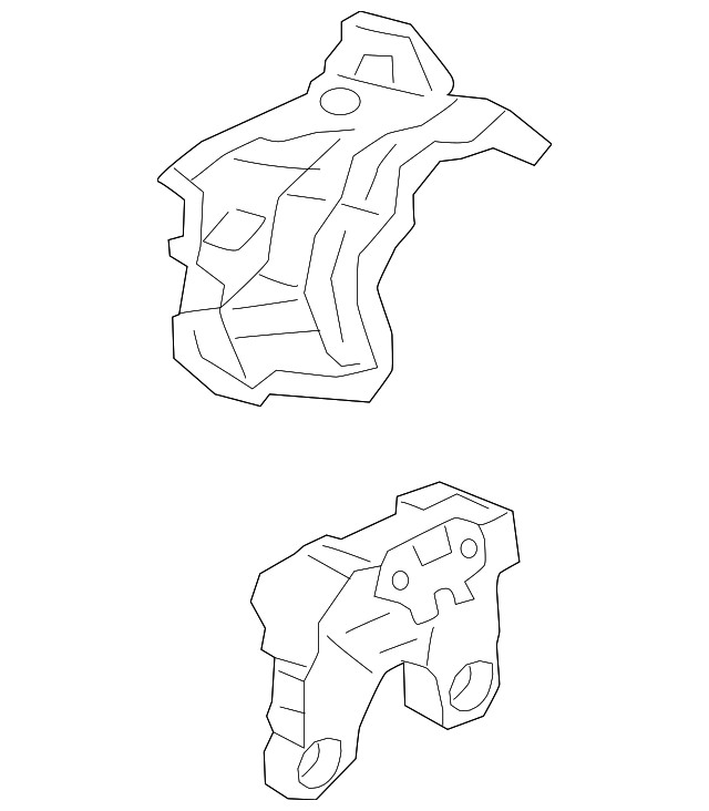 Genuine GM Mount Bracket 86808126