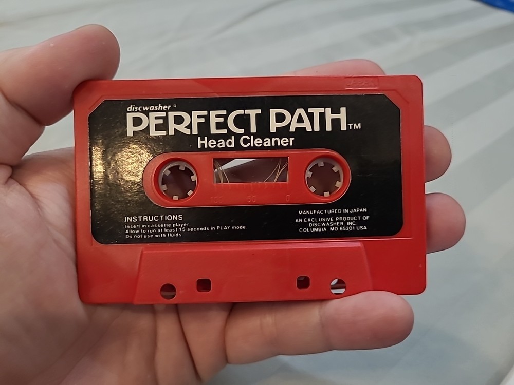 DiscWasher Perfect Path Cassette Deck Head Cleaner